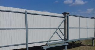 Купить откатные ворота на сваях Балтийск, цена от 2779 руб.