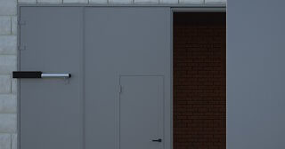 Купить противопожарные ворота под ключ Балтийск, цена от 5814 руб.