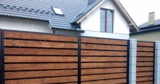 Купить распашные ворота деревянные Балтийск, цена от 2727 руб.